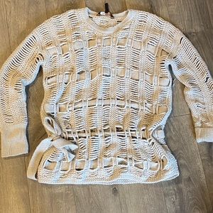 Cream sweater